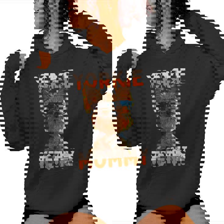 Yorkie Mommyヨーキー ママ 母親 母の日 ママ かわいい ヨークシャー・テリア レディースパーカー