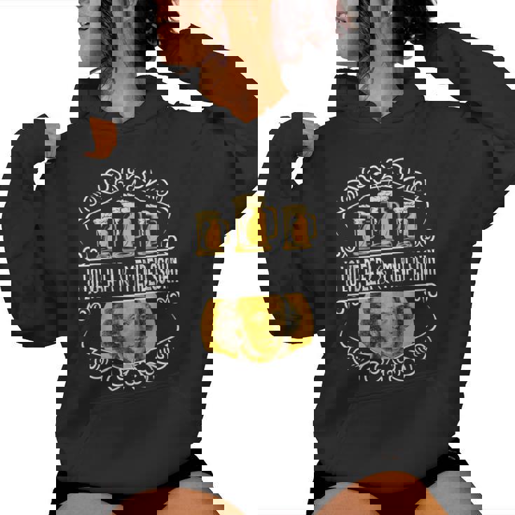 オクトーバーフェスト I Love Beer Bier & Classical Music レディースパーカー