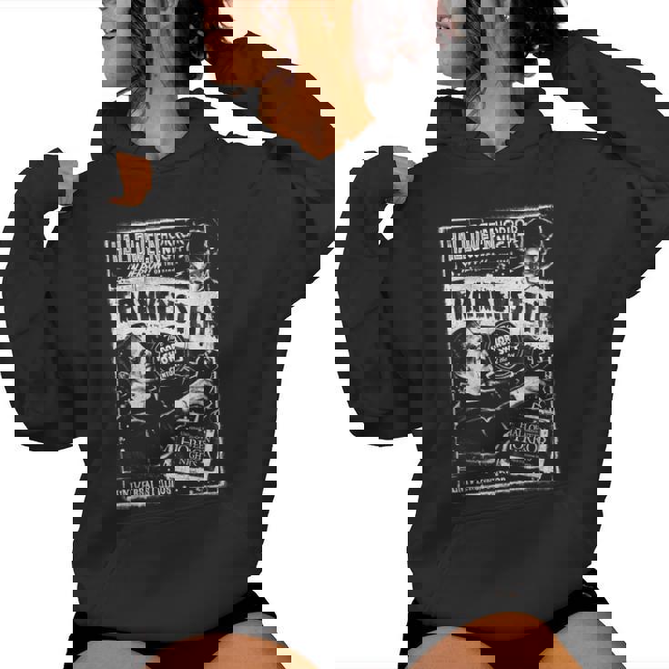 ハロウィンホラーナイト フランケンシュタイン&フランケンシュタインの花嫁 レディースパーカー