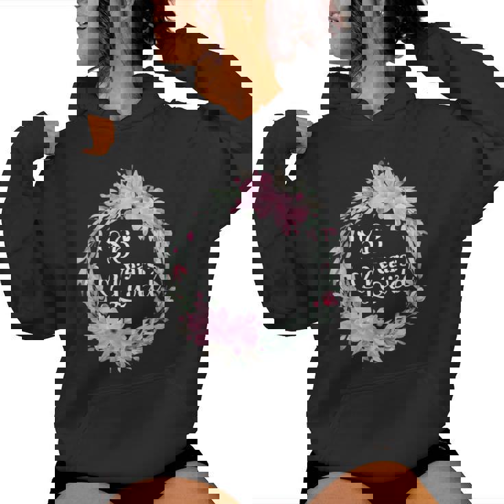 フローラル 86歳 誕生日 男性 女性 86歳 誕生日 レディースパーカー