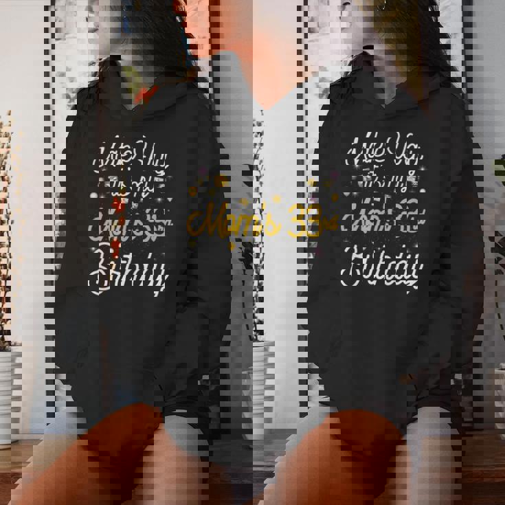 33 歳 母の誕生日 It's My Mom's 33Rd Birthday 長袖tシャツ レディースパーカー 彼女への贈り物