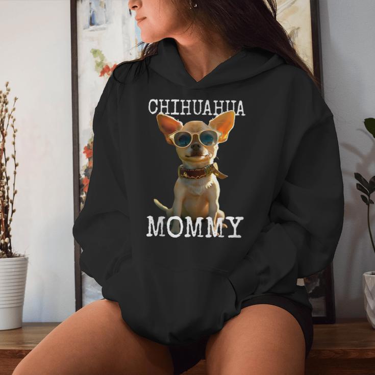 Chihuahua Mommy チワワ ママ ママ 母の日 ママ おもしろ チワワ レディースパーカー 彼女への贈り物