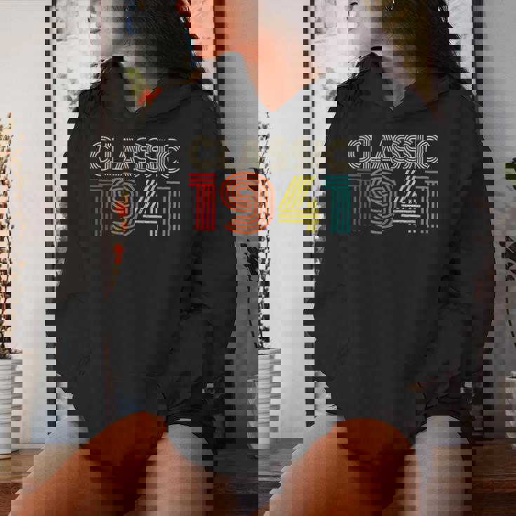 Classic 1941Intage 1941 Womenintage Year Birthday レディースパーカー 彼女への贈り物