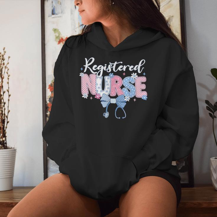 Cute Rn Registered Nurse For Women Women Hoodie Gifts for Her Cute Rn Registered Nurse For Women Women Hoodie Gifts for Her