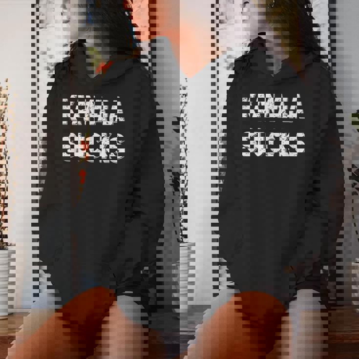 Kamalaucks Kamala Harrisucks And Women レディースパーカー 彼女への贈り物