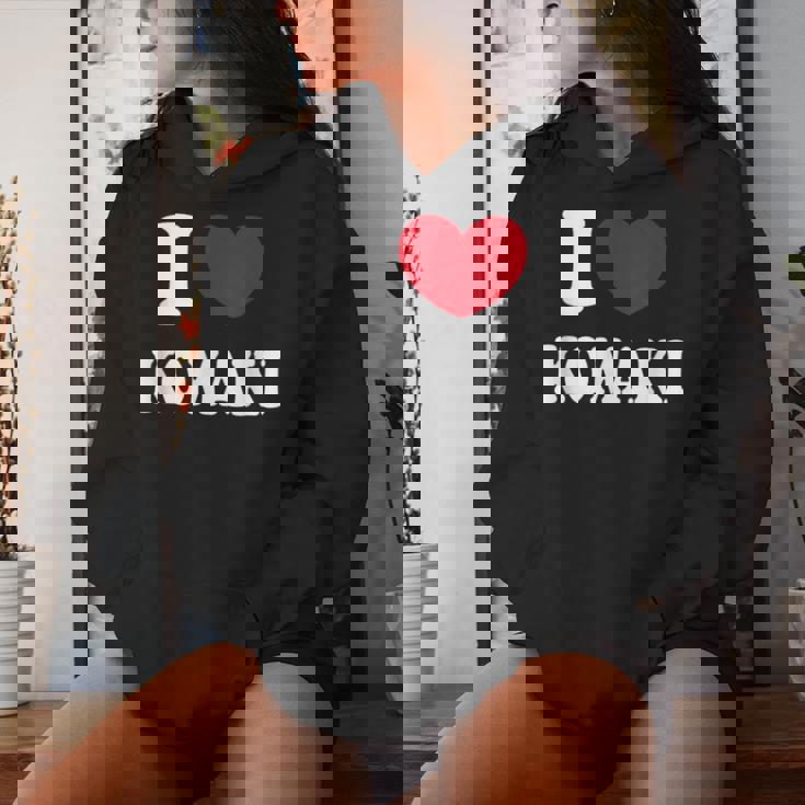 I Love Komaki アイラブ小牧 レディースパーカー 彼女への贈り物