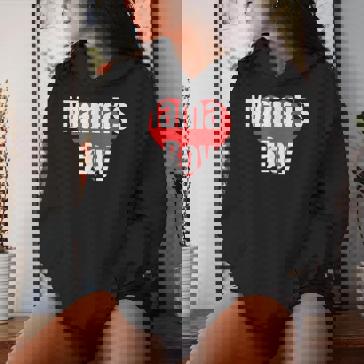 Mama's Boy おもしろグッズ服 レディースパーカー 彼女への贈り物