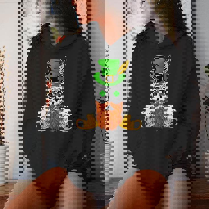 スカル 聖パトリックデー 洋服 ギフト 男性 女性 ビール 長袖tシャツ レディースパーカー 彼女への贈り物