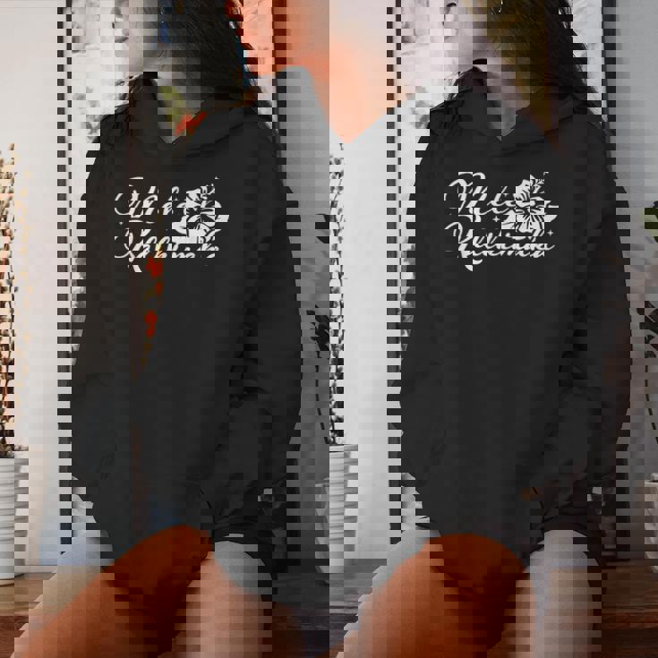 メレ カリキマカ ハイビスカス 花 ハワイ クリスマス ハワイアン レディースパーカー 彼女への贈り物