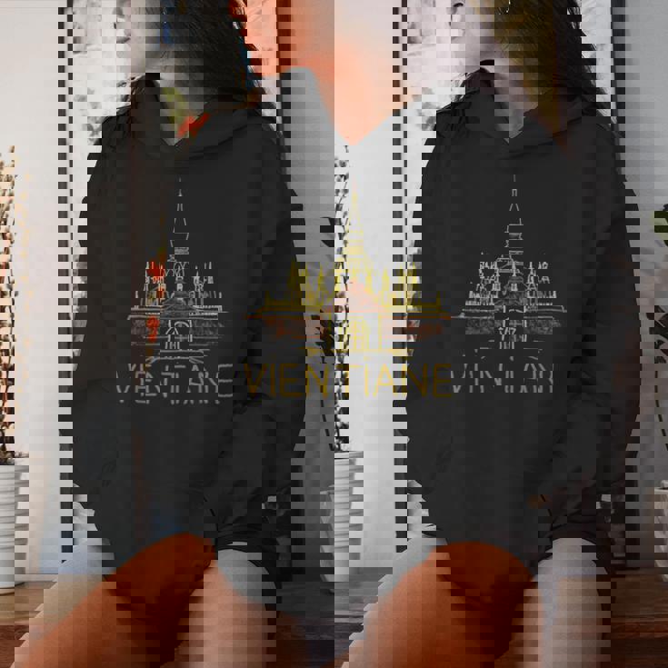 ヴィエンチャンシティ・ラオス お土産ギフト 男性 女性 レディースパーカー 彼女への贈り物