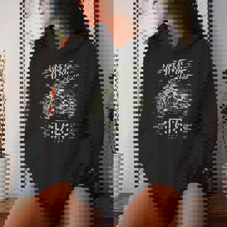 ヴィンテージ 1970 55 歳の誕生日プレゼント 男性 女性 55 歳 レディースパーカー 彼女への贈り物