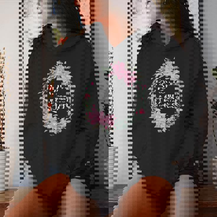 花柄 69歳 誕生日 男性 女性 還暦 レディースパーカー 彼女への贈り物