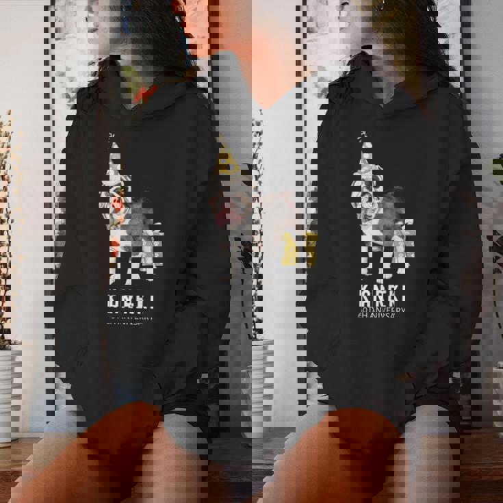 還暦祝い 犬好き 男性 女性 父 母 還暦 お祝い 60歳 かわいい 犬 ブルドッグ おしゃれ おもしろ 長袖tシャツ レディースパーカー 彼女への贈り物