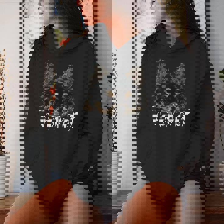 黒 チワワ ママ ロングヘア チワワ ママ チワワ 女の子 長袖tシャツ レディースパーカー 彼女への贈り物