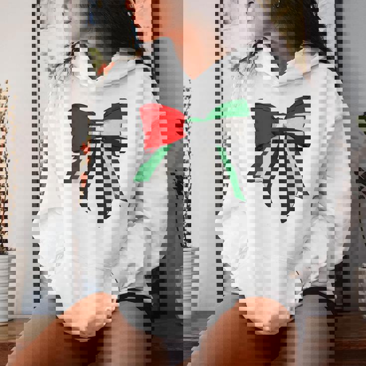 アラブ首長国連邦 首長国連邦 Uae 国旗 女の子 コケットリボン レディースパーカー 彼女への贈り物