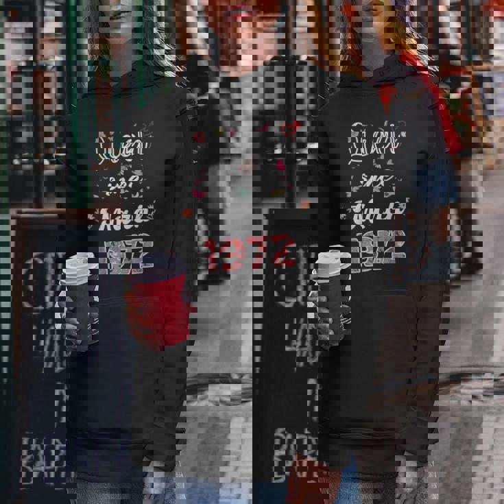 1972年3月より女王 花 1972年3月の誕生日 レディースパーカー 面白い贈り物