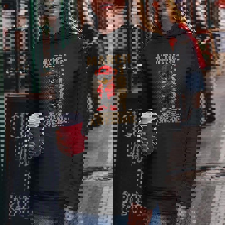 3月65日 誕生日 男性 女性 1961 素晴らしいテディベア レディースパーカー 面白い贈り物