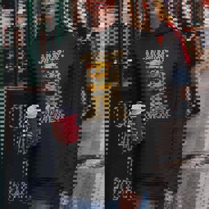 46歳 1980年1月 テディベア 46歳 誕生日 男性 女性 レディースパーカー 面白い贈り物