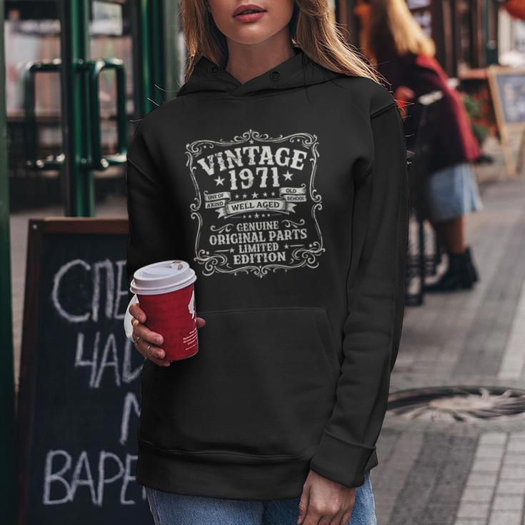 55歳 誕生日 男性女性intage 1971年1971年生まれ レトロデザインブランド レディースパーカー 面白い贈り物