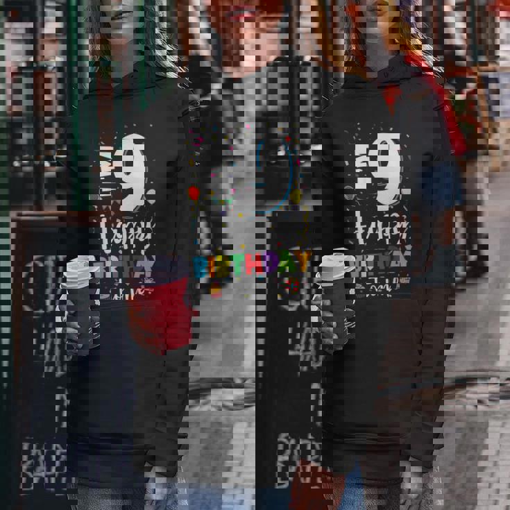 9歳 誕生日 ハッピーバースデー 9歳 男の子 女の子 9歳 レディースパーカー 面白い贈り物