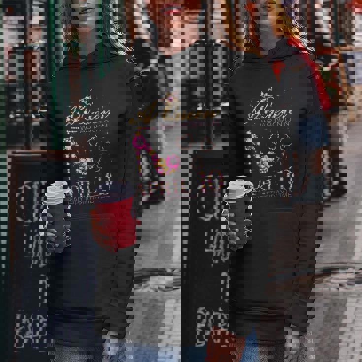 A Queen Was Born On April 10 Happy Birthday To Me 4月10日 レディースパーカー 面白い贈り物