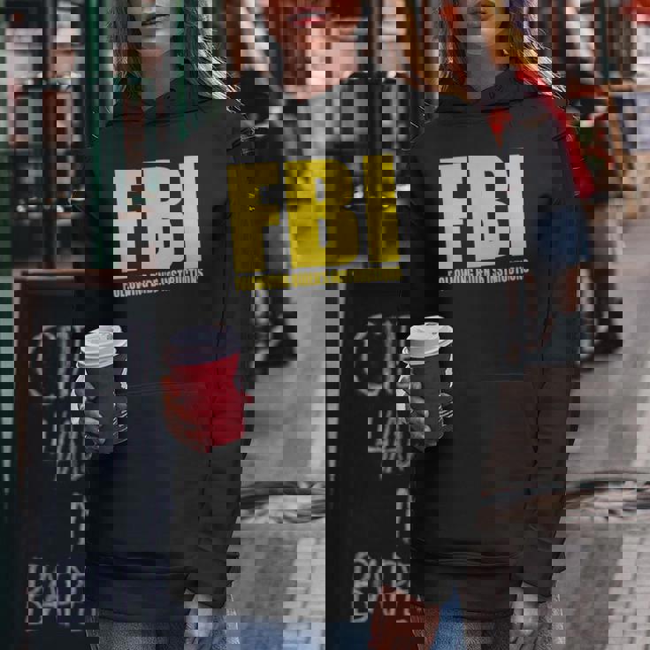 Fbi Bidenの指示に従うアパレル 面白い 男性 女性 レディースパーカー 面白い贈り物