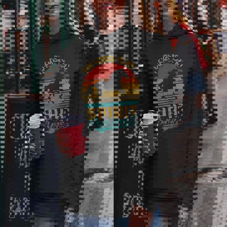 The Horse Is Mypirit アニマルシャツ entage Horse レディースパーカー 面白い贈り物