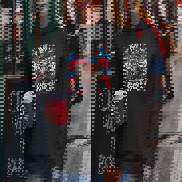 Imell Hippies Peace 4Th Of July For Hippie レディースパーカー 面白い贈り物