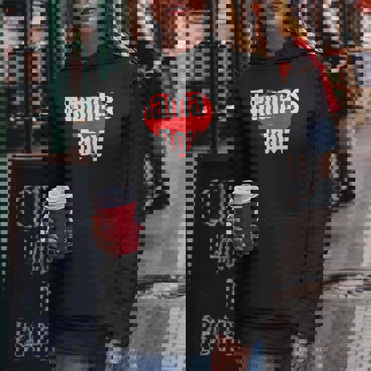 Mama's Boy おもしろグッズ服 レディースパーカー 面白い贈り物