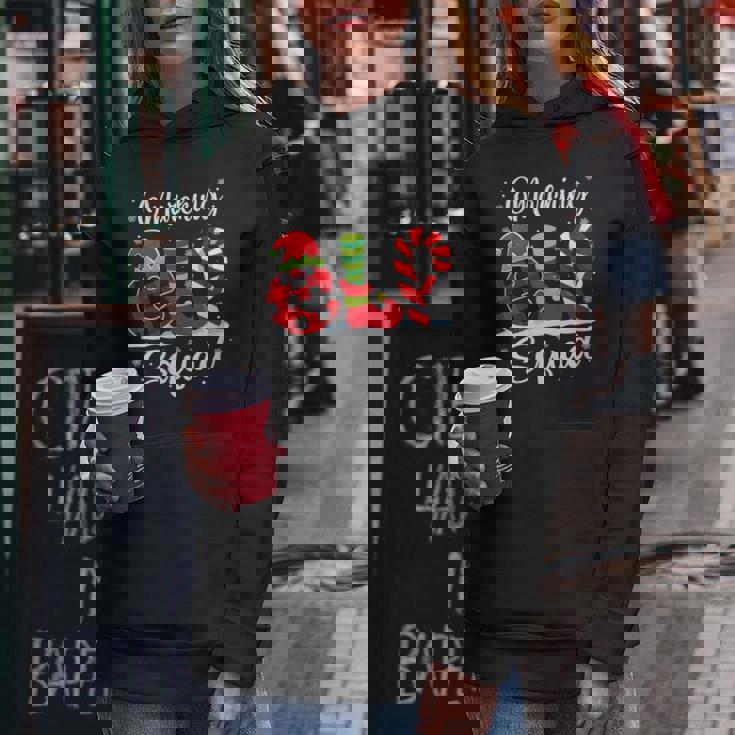 Marching Elf Squad Christmas Marching Band Matching Women's Hoodie Unique Gifts