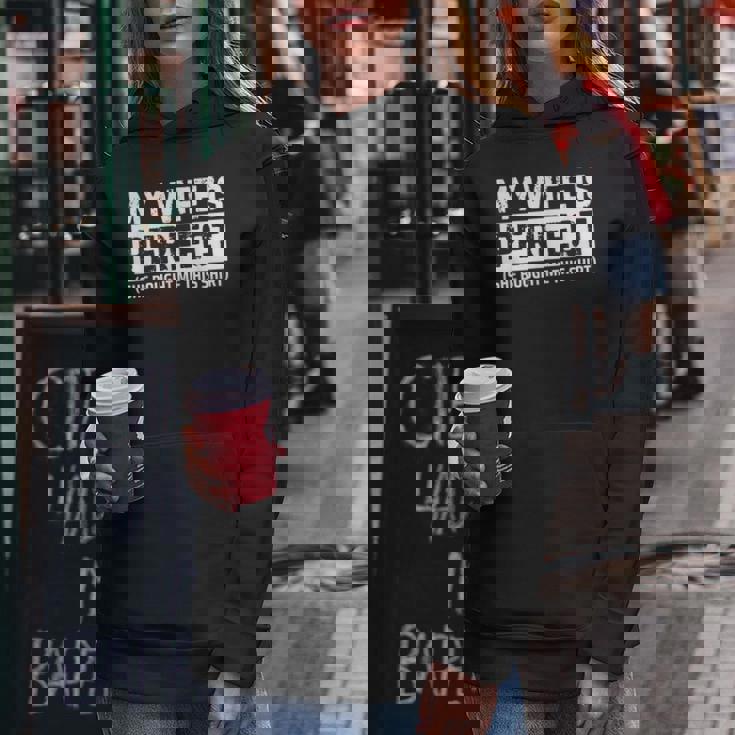 My Wife Is Perfecthe Bought Me This Husband レディースパーカー 面白い贈り物