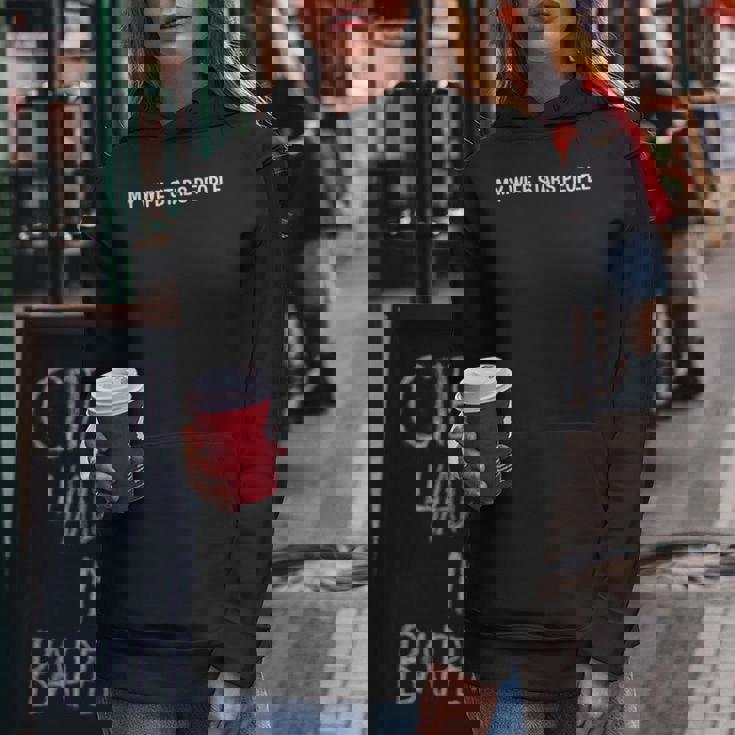 My Wifetabs People Wife Quote レディースパーカー 面白い贈り物