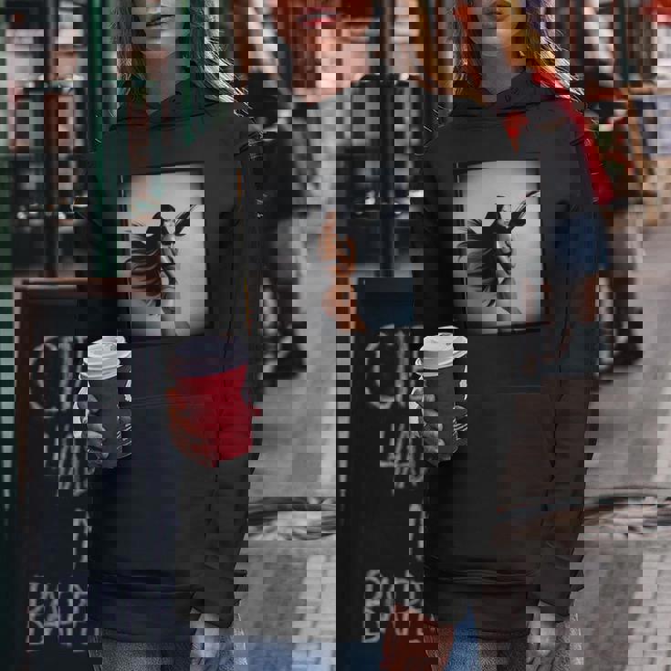 Pinup Girl 男性用 セクシーなブルネットファッションモデル 長袖tシャツ レディースパーカー 面白い贈り物