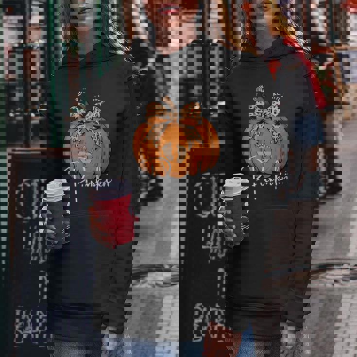 Pregnancy Announcement Growing Little Pumpkin Baby Fall Women's Hoodie Unique Gifts