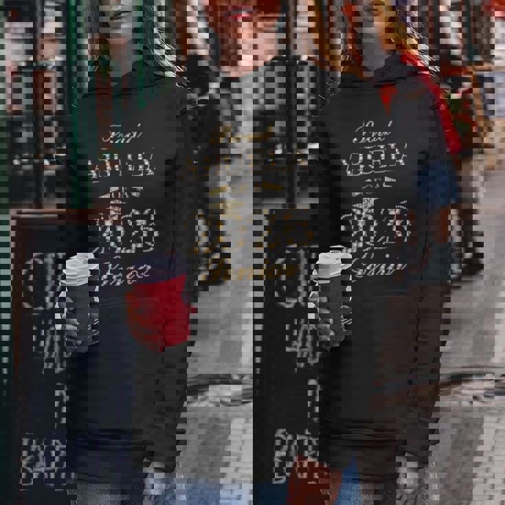 Proud Abuela Of A 2026 シニア 卒業 長袖tシャツ レディースパーカー 面白い贈り物