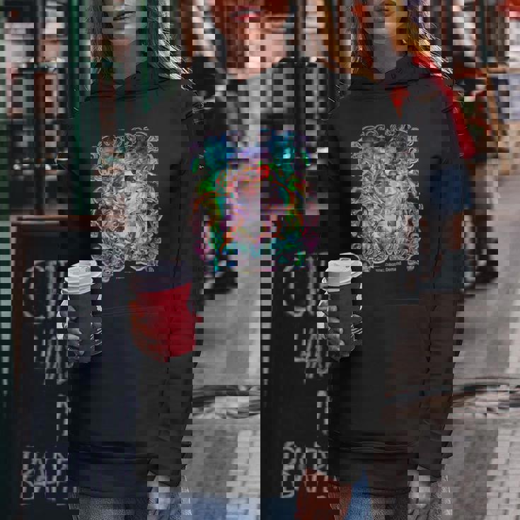 TokiOFlower オリジナルデザイン レディースパーカー 面白い贈り物