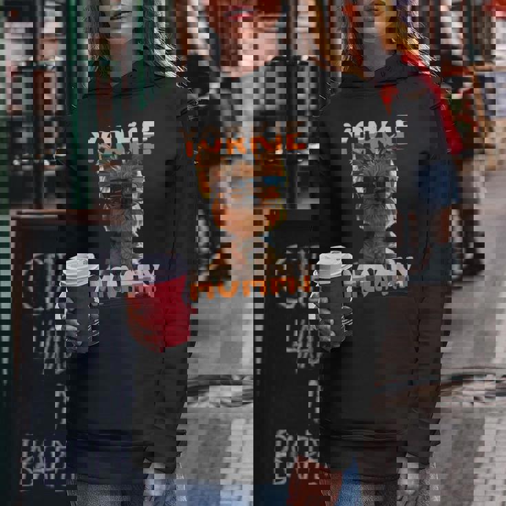 Yorkie Mommyヨーキー ママ 母親 母の日 ママ かわいい ヨークシャー・テリア レディースパーカー 面白い贈り物