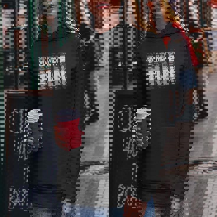 You May Be Drunk レディースパーカー 面白い贈り物