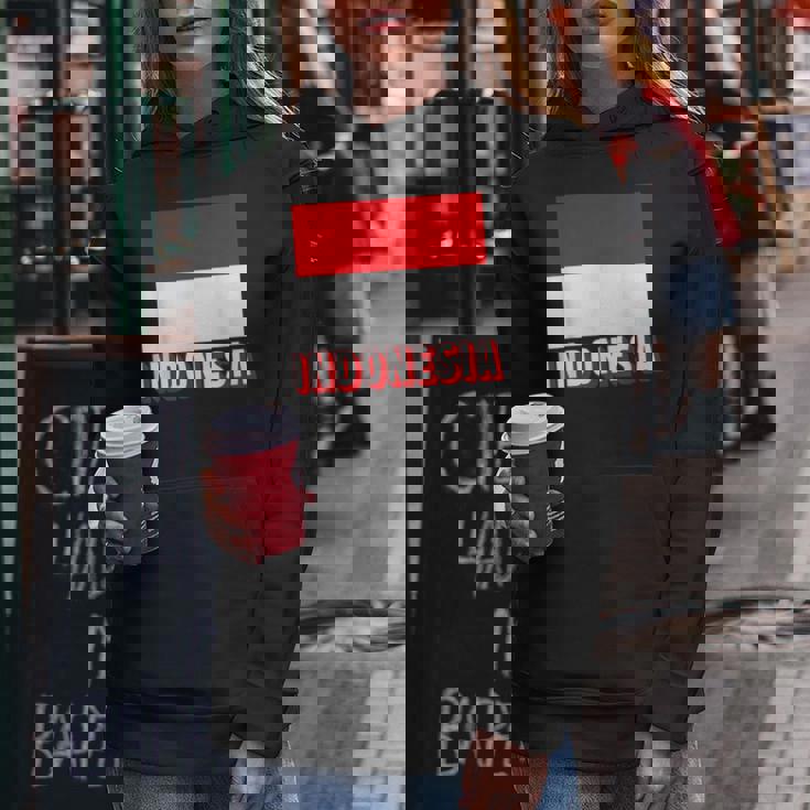 インドネシア国旗 アンティーク調 ナショナル インドネシア 男性 女性 キッズ レディースパーカー 面白い贈り物