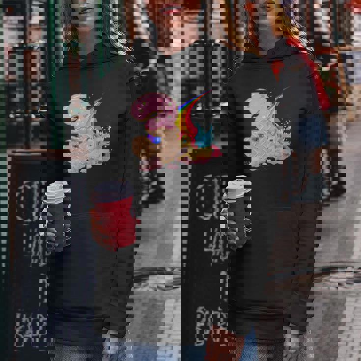 キッズ I Am 3 かわいいユニコーン 誕生日ギフト 女の子向け レディースパーカー 面白い贈り物