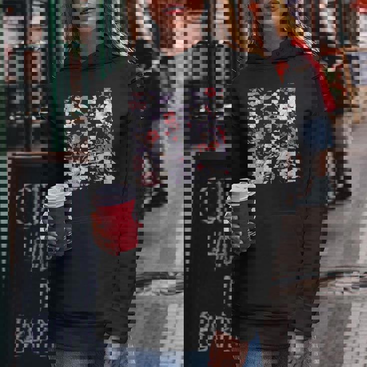 クラシックな桜柄の繊細なピンクの花びら。 レディースパーカー 面白い贈り物