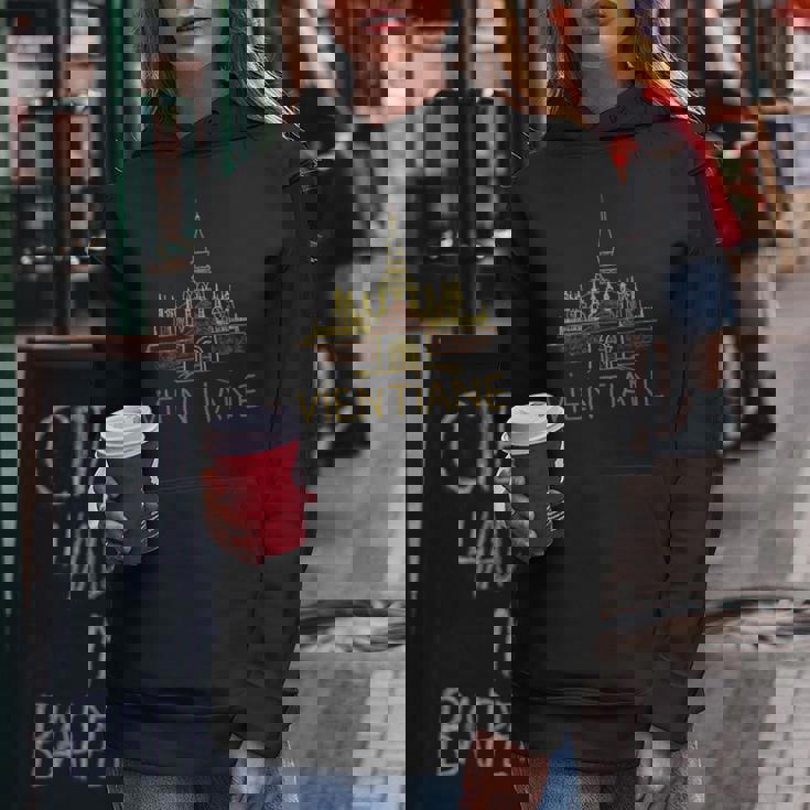 ヴィエンチャンシティ・ラオス お土産ギフト 男性 女性 レディースパーカー 面白い贈り物