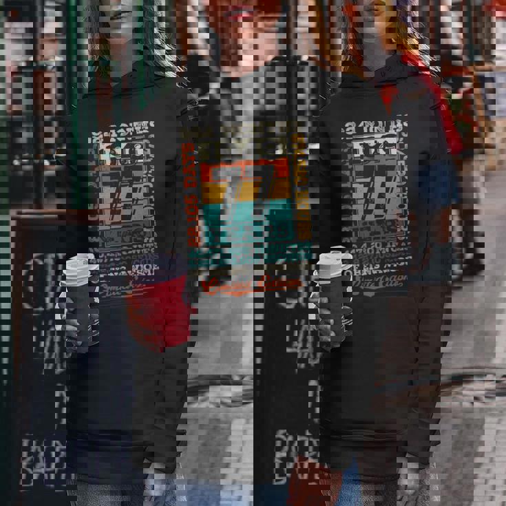 ヴィンテージ 1949 ギフト 男性 女性 長寿祝い 1949年生まれ 喜寿祝い ユニークな誕生日プレゼント 長袖tシャツ レディースパーカー 面白い贈り物