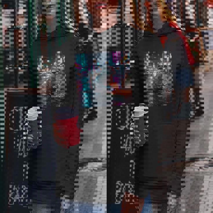 ヴィンテージ カワウソ キッズ Her Mom Dad ピザ ミーム 幼児 レトロ 長袖tシャツ レディースパーカー 面白い贈り物