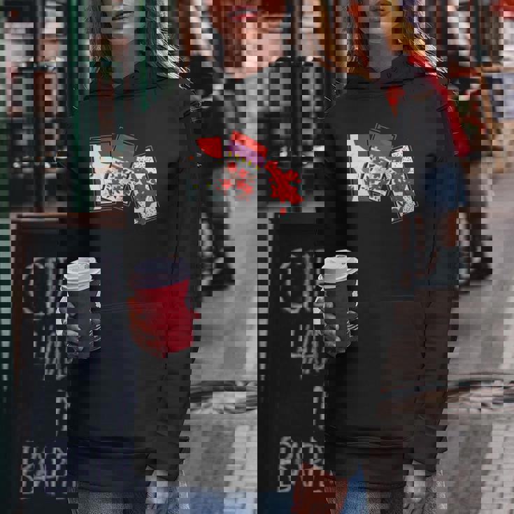 日本の伝統工芸品 花札 男性 女性 長袖tシャツ レディースパーカー 面白い贈り物