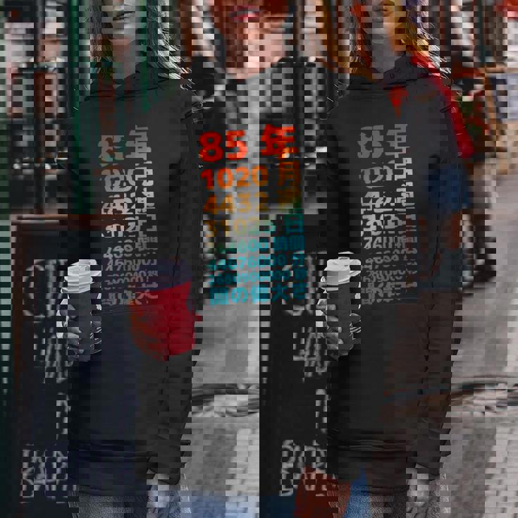 面白い85歳の誕生日の古いメーター 面白い85歳のギフト 女性 男性 面白い電卓 85歳の誕生日のギフト レディースパーカー 面白い贈り物