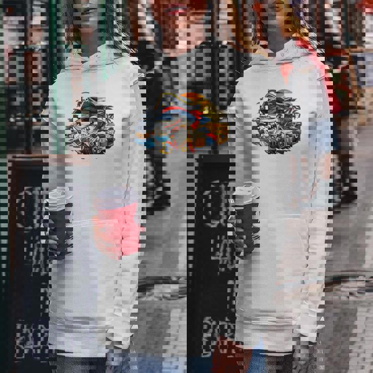 Beer Dad Piratehark グラフィック 漫画 海 アドベンチャーシャツ レディースパーカー 面白い贈り物