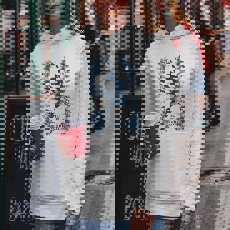 Floral Ice スケーター ダンシング スポーツ フィギュアスケート レディースパーカー 面白い贈り物