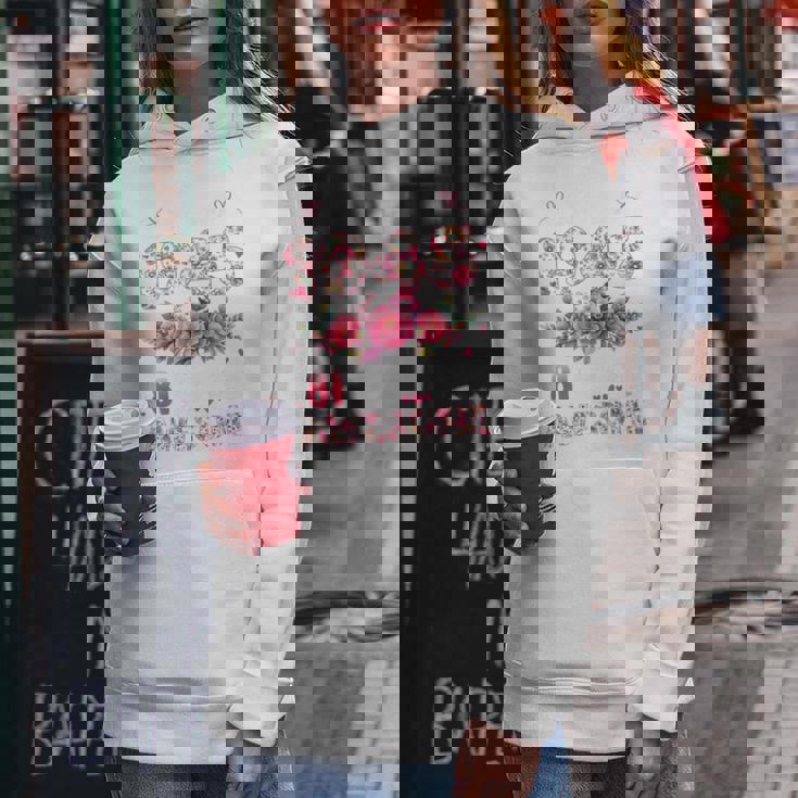 オンバック 81歳 1945年3月 花柄 81歳の誕生日 レディースパーカー 面白い贈り物