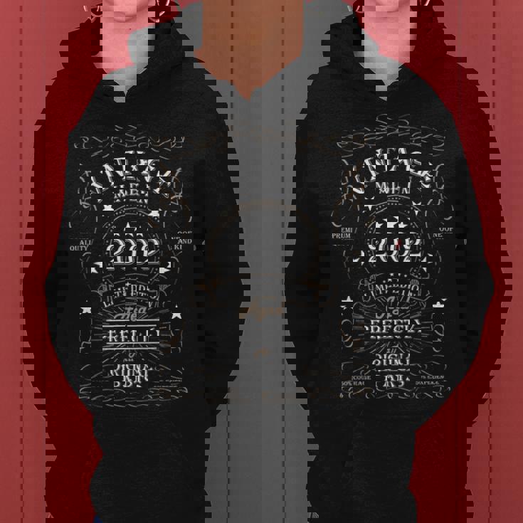 24 歳の誕生日レトロ限定版男性女性ヴィンテージ 2002 レディースパーカー